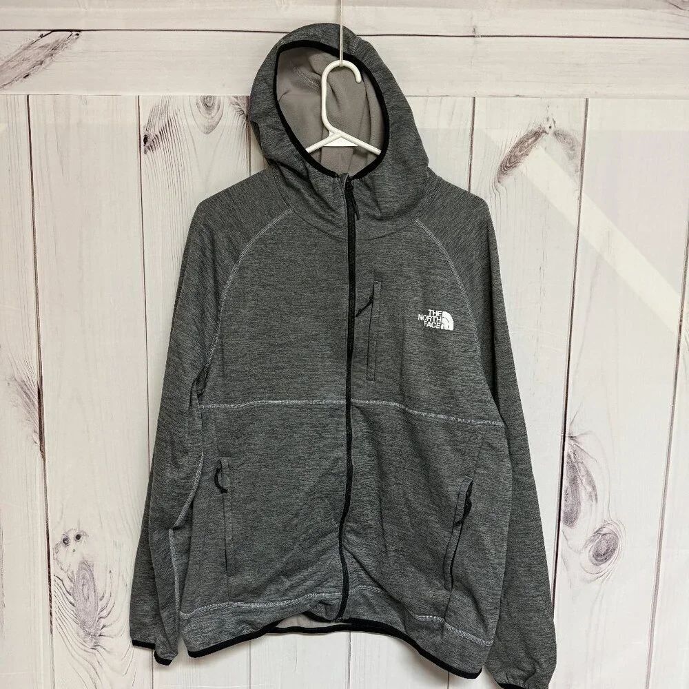 The North Face‎ Canyonlands Hoodie Men’s Large Gray Full Zip EUC